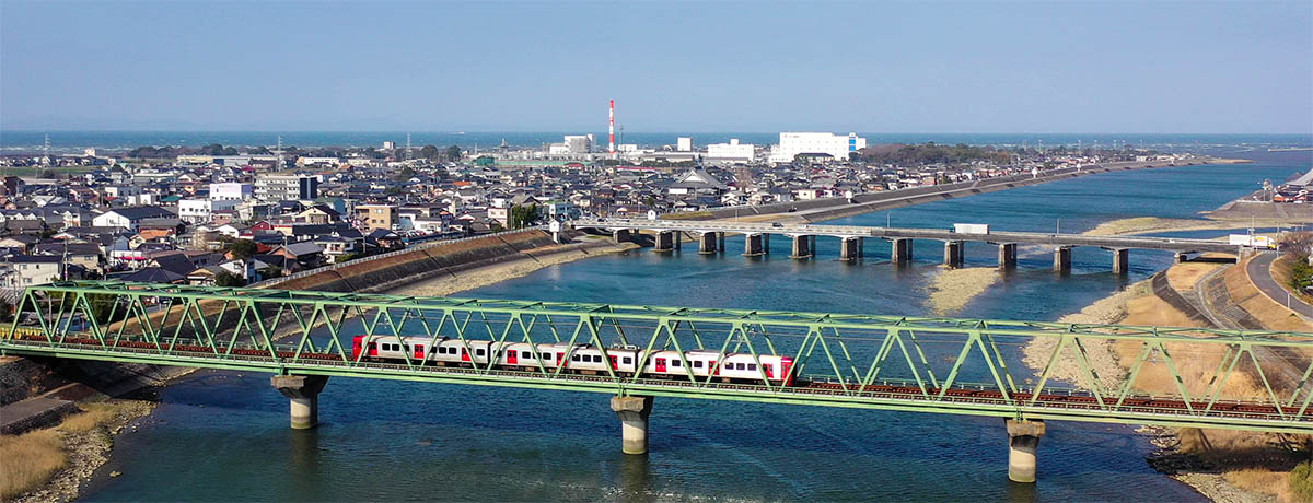 福岡県築上郡吉富町の風景