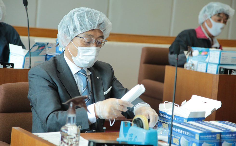 議場にて２