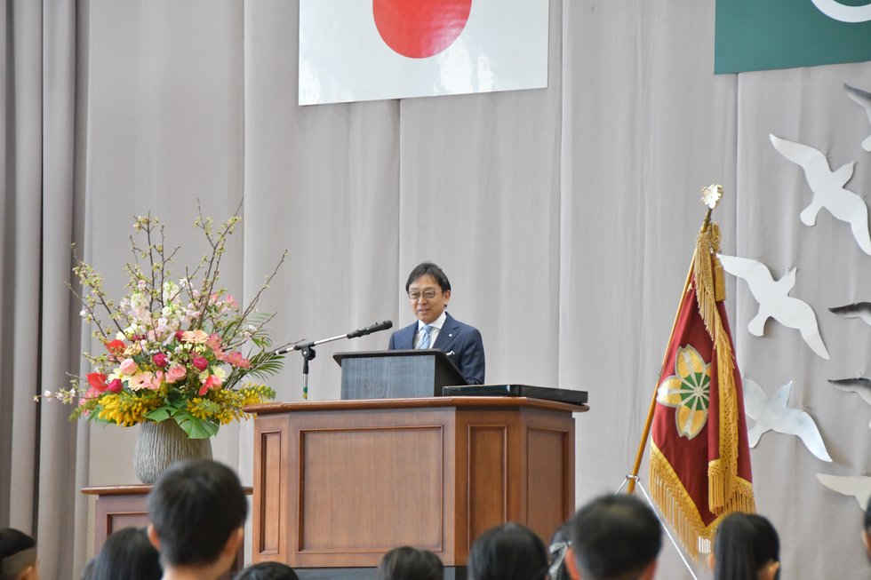 吉富小学校町長祝辞
