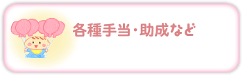 各種手当・助成など